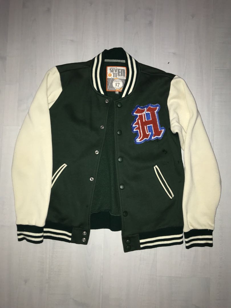 Japanese baseball jacket top