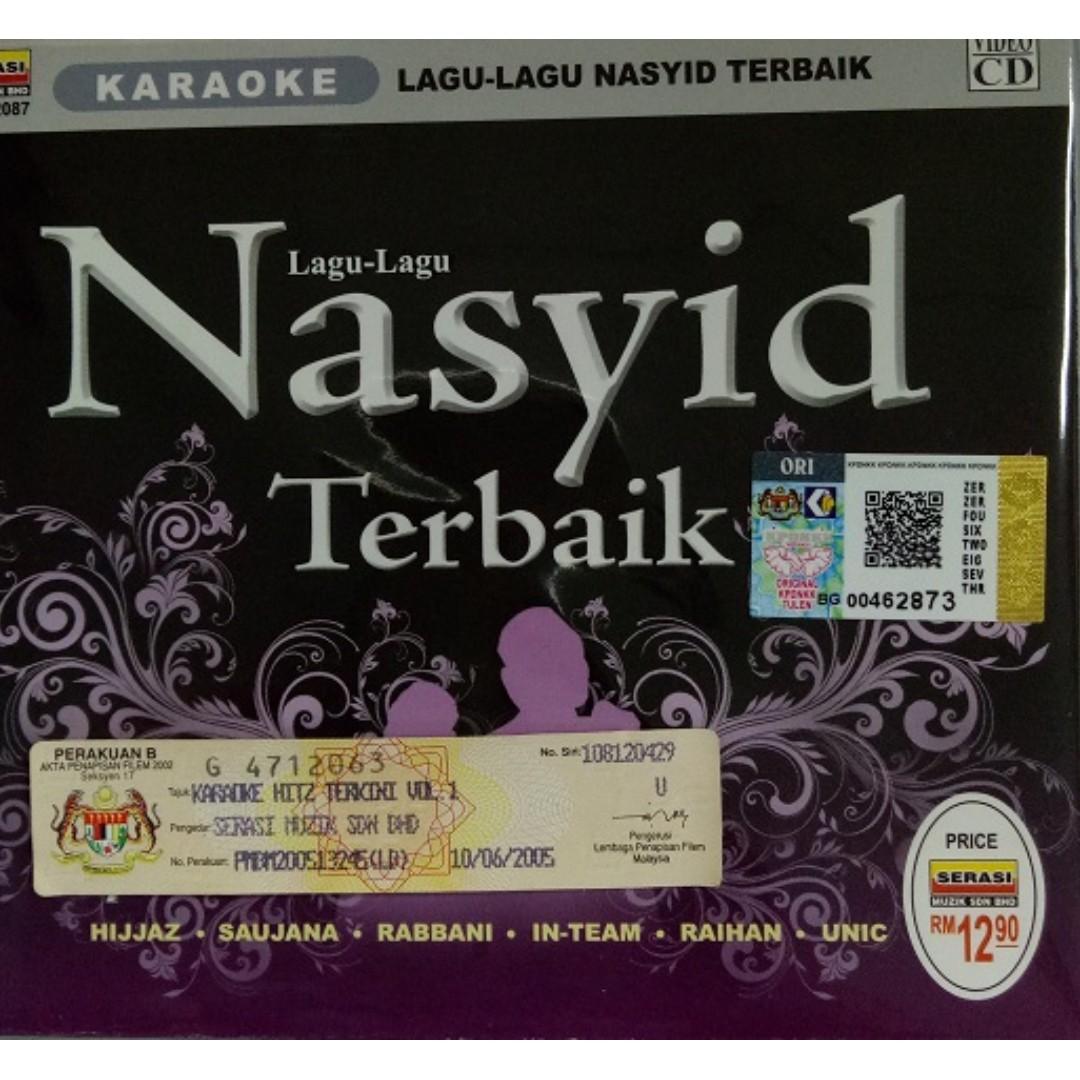Karaoke Lagu Lagu Nasyid Terbaik VCD Hobbies Toys Music Media