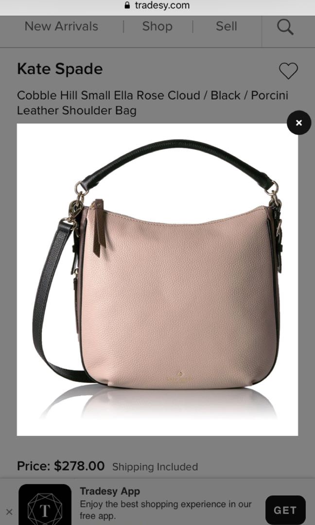 Kate Spade Cobble Hill Small Ella Luxury Bags Wallets on Carousell
