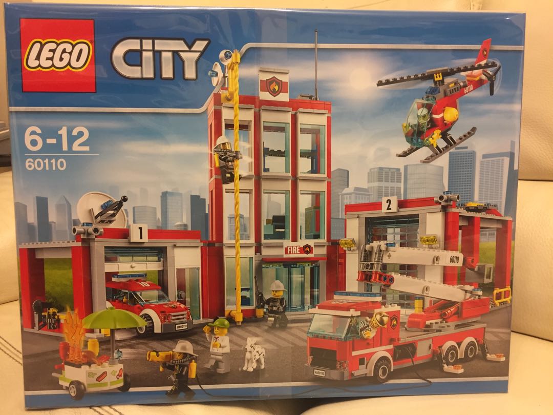 lego 2019 fire station