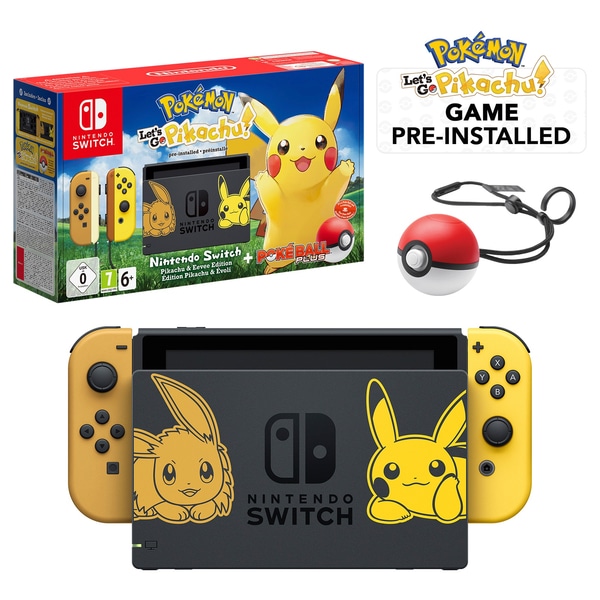 nintendo switch pikachu bundle