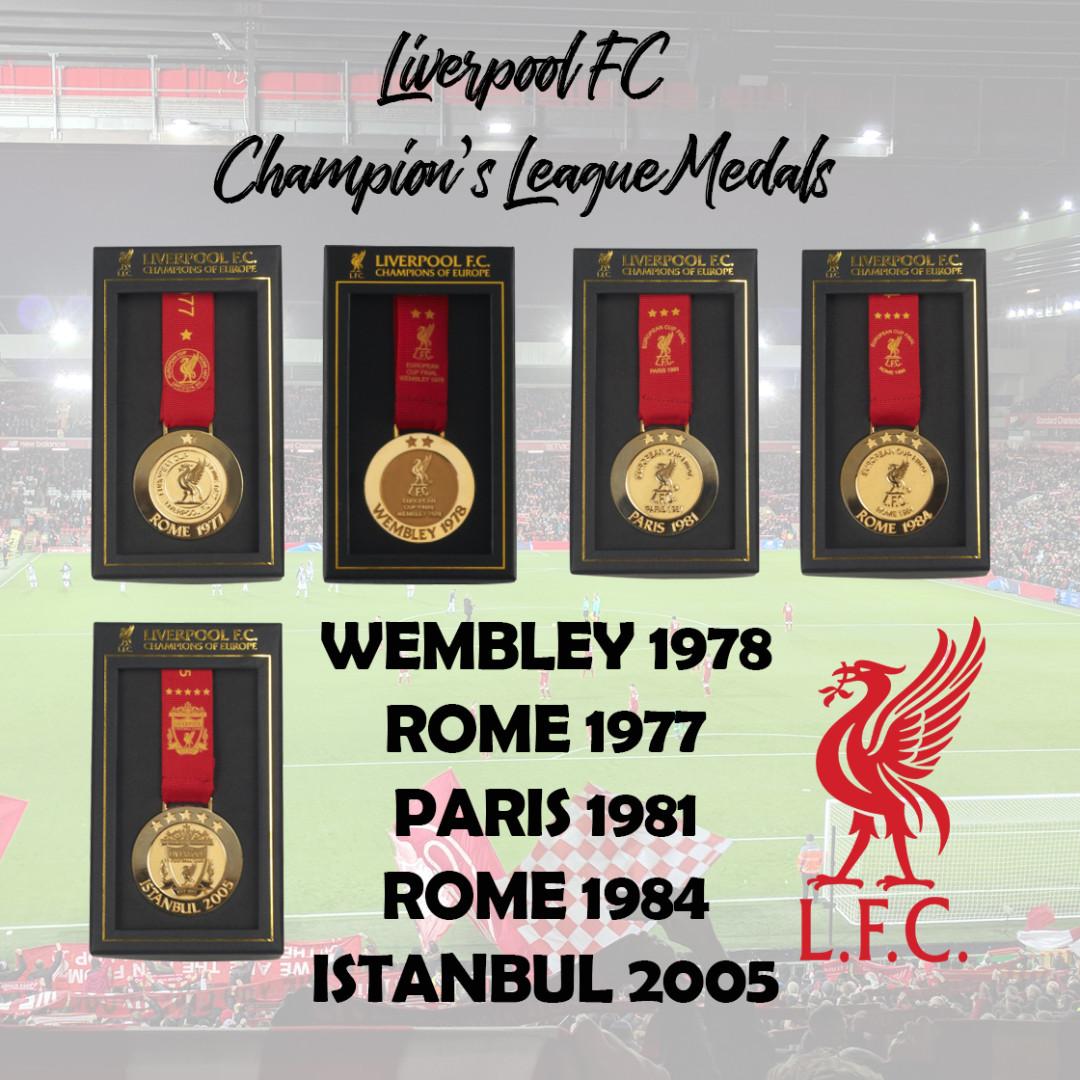 Lfc Champion S League Medal Set Everything Else On Carousell
