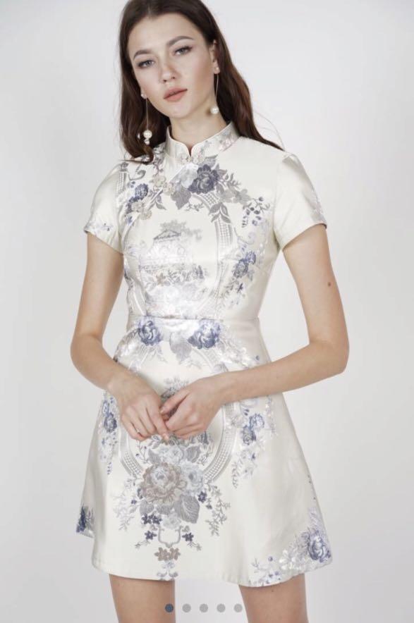 MDS Cleora Cheongsam Dress, Women's 