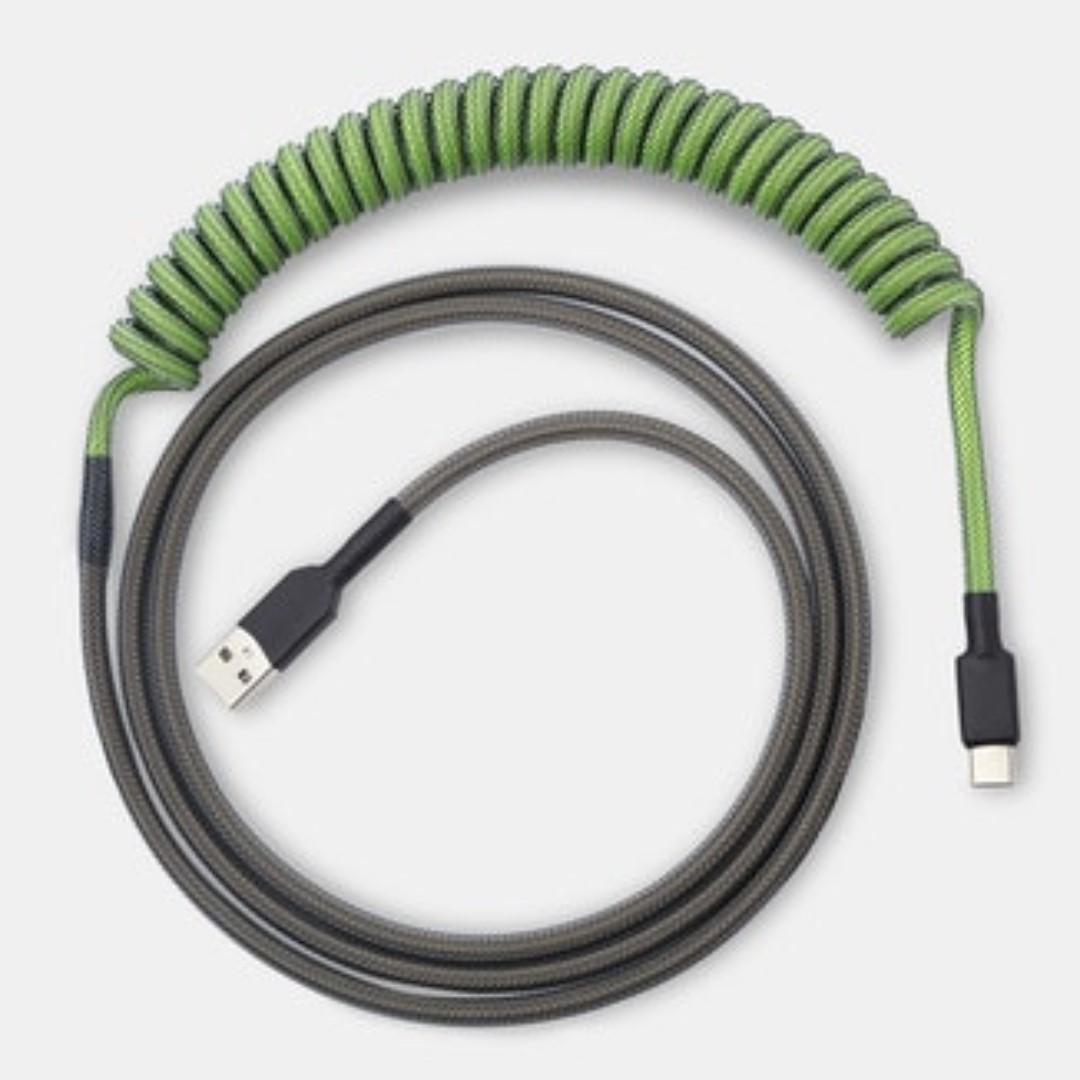 Mechcables Green Screen Custom Sleeved Usb Cable Electronics Computer Parts Accessories On Carousell
