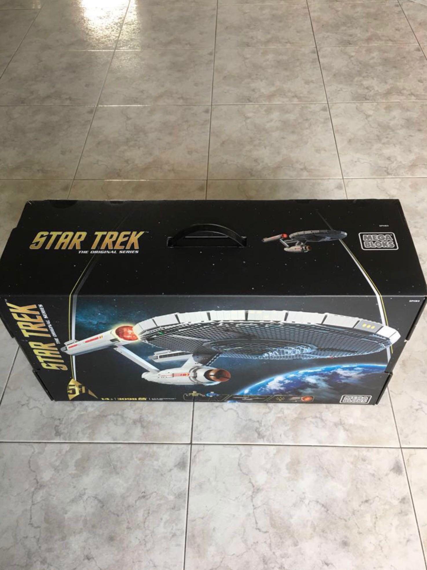 Mega Bloks Star Trek U S S Enterprise Ncc 1701 Collector Construction Set Bnib Toys Games Bricks Figurines On Carousell