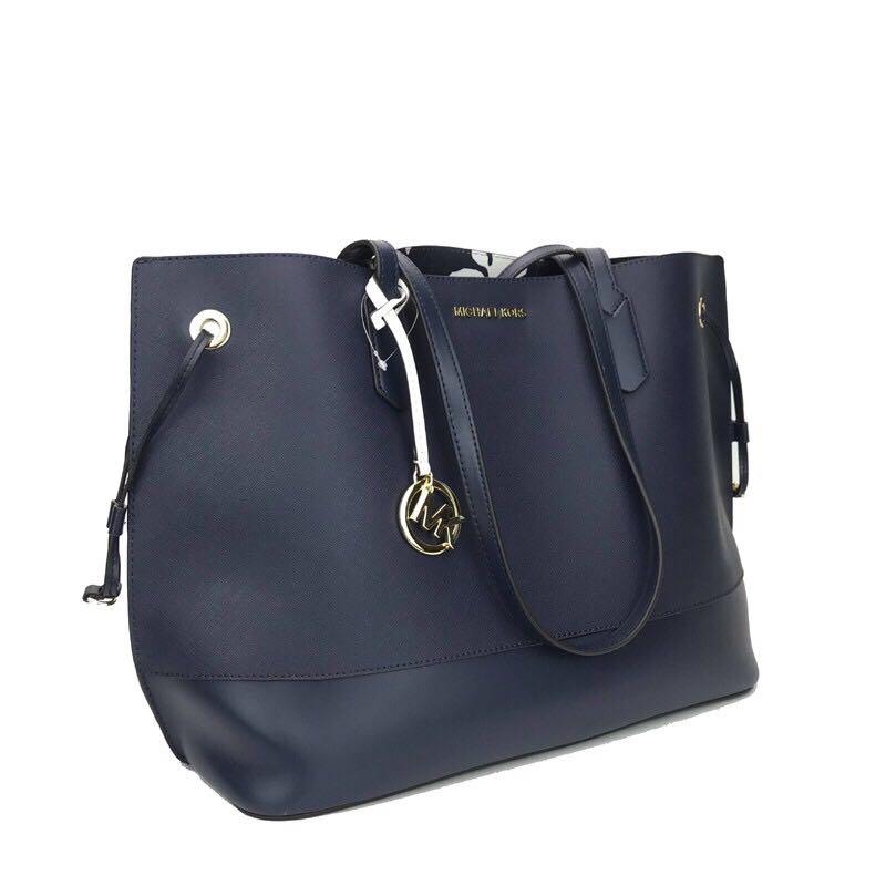 Michael kors trista large drawstring tote online