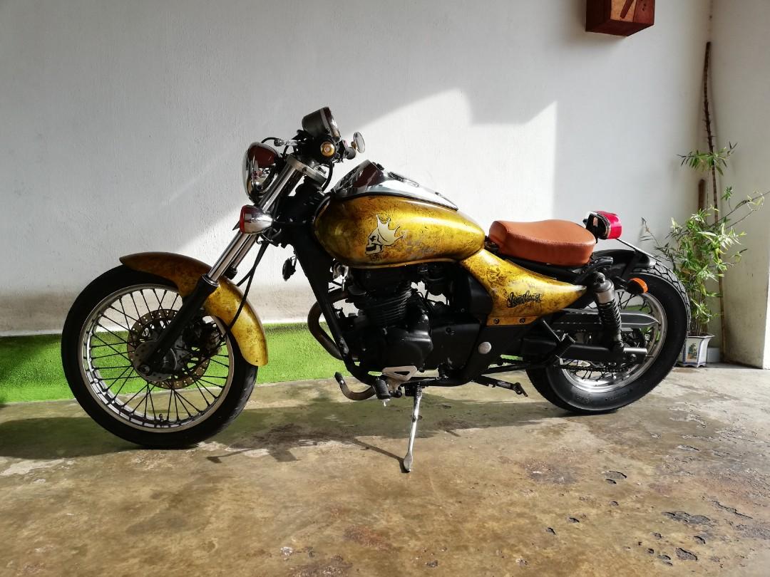 Modenas jaguh store custom bobber