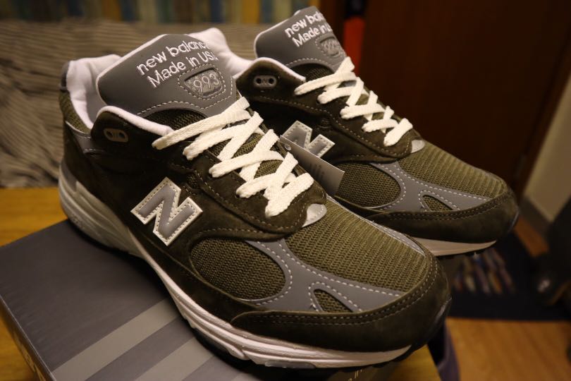 New balance top 993 olive