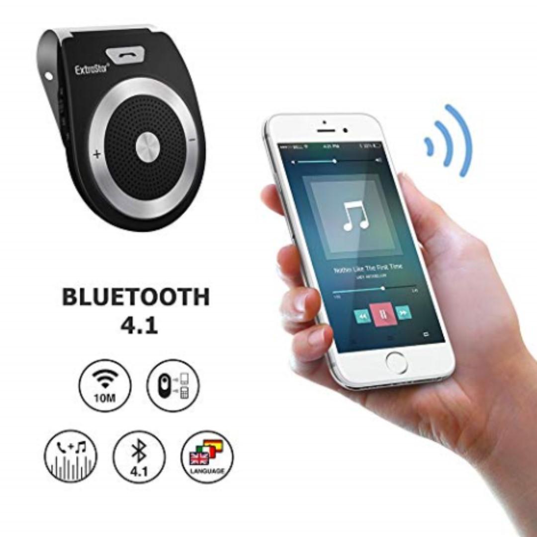P14 Extrastar Bluetooth Handsfree Car Kit Wireless Bluetooth 4 1
