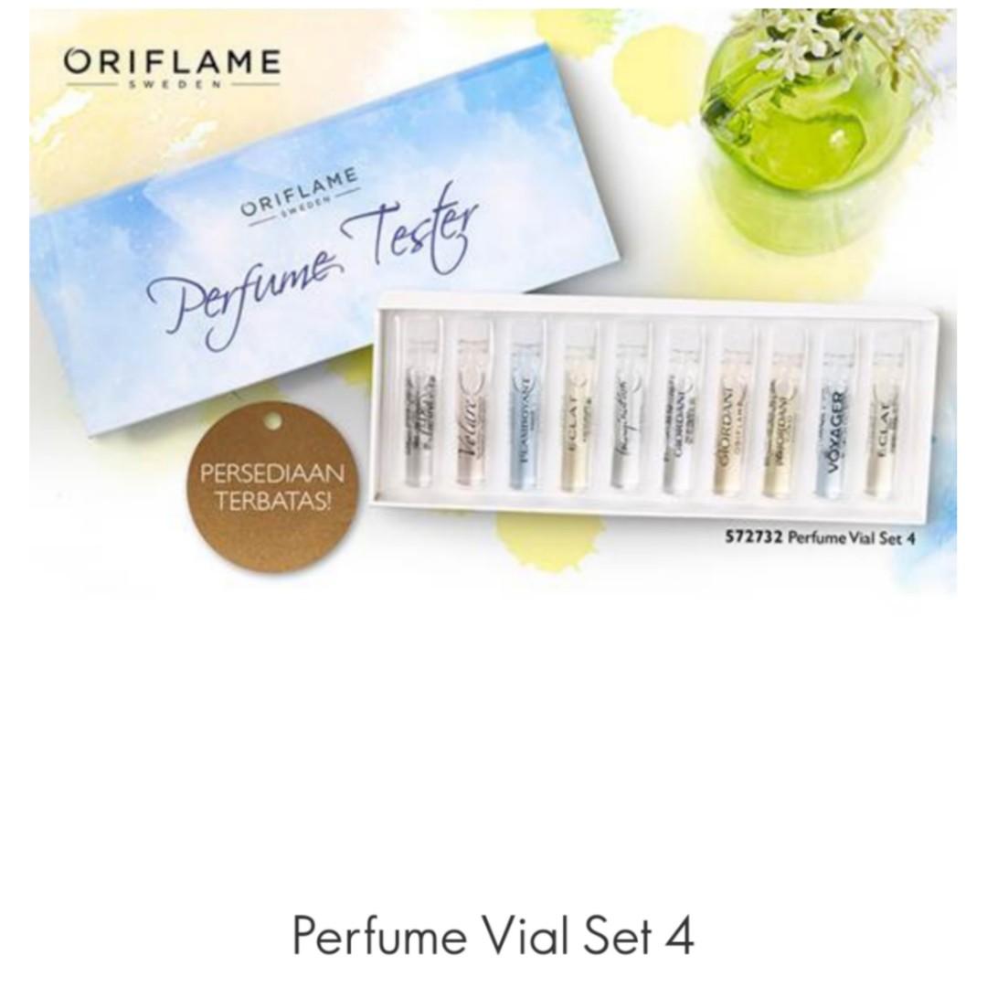 Parfum Tester Oriflame dapat 10 parfum