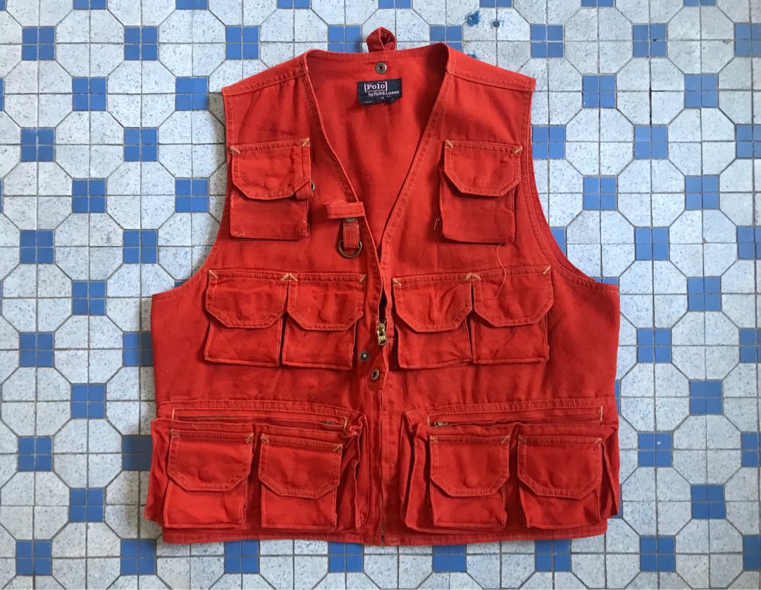 ralph lauren fishing vest