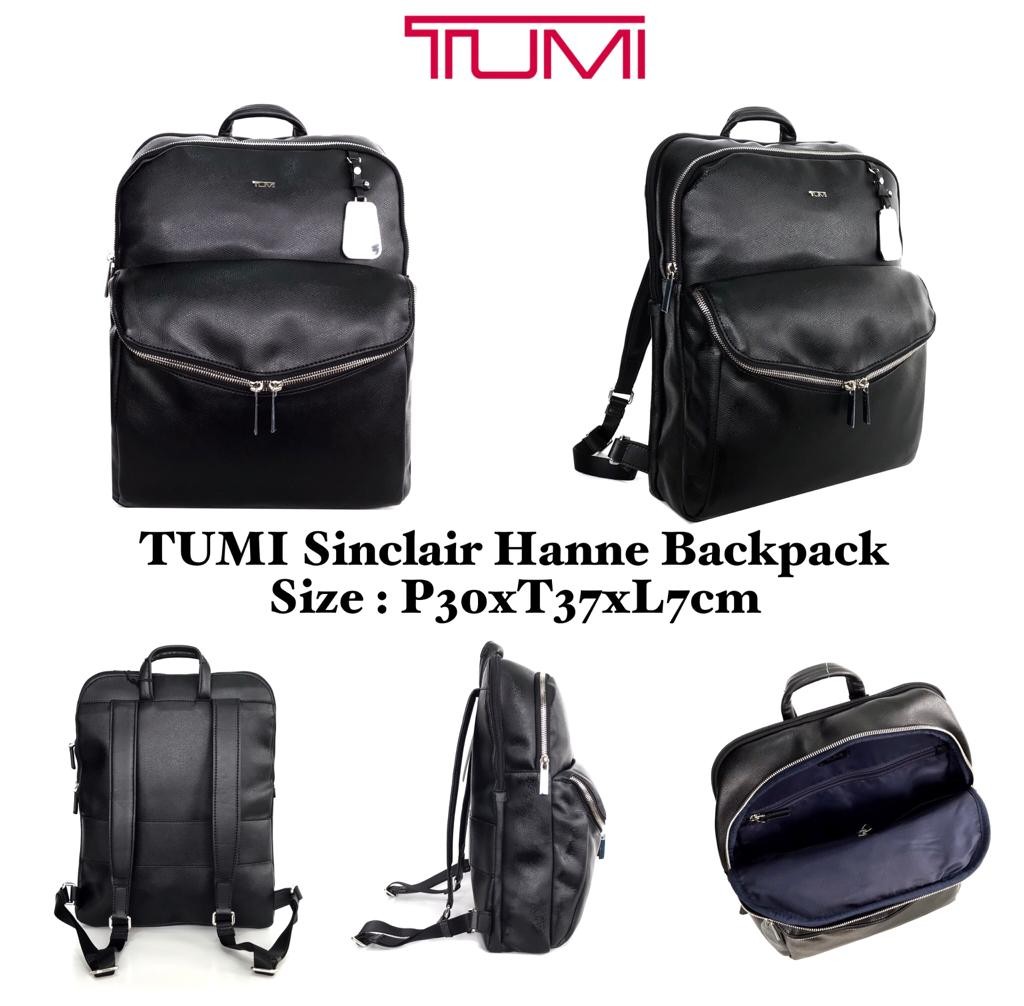 READY STOCK Name TUMI Sinclair Hanne Backpack Size