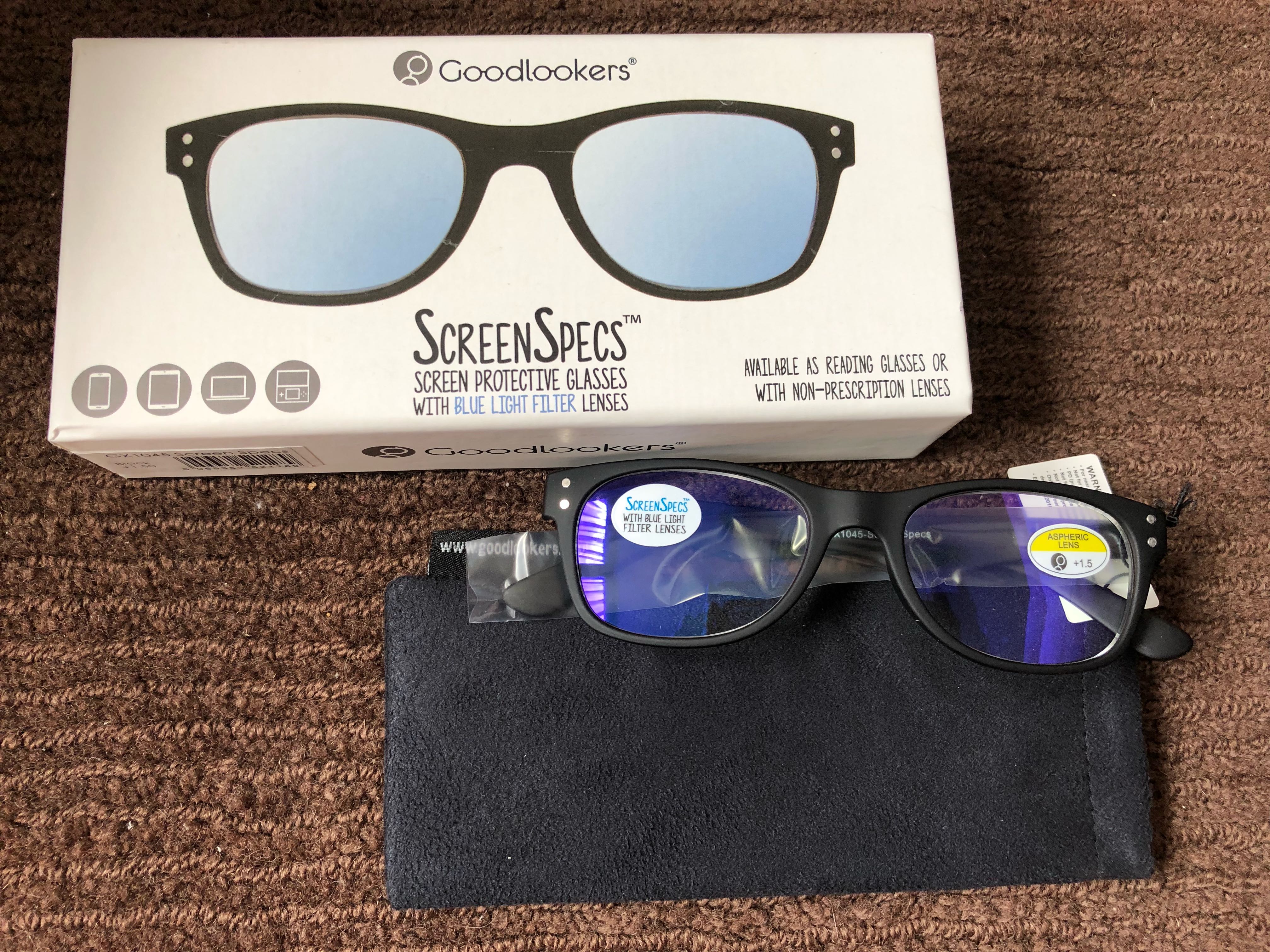 Screen protective glasses with blue light filter lenses, Everything
