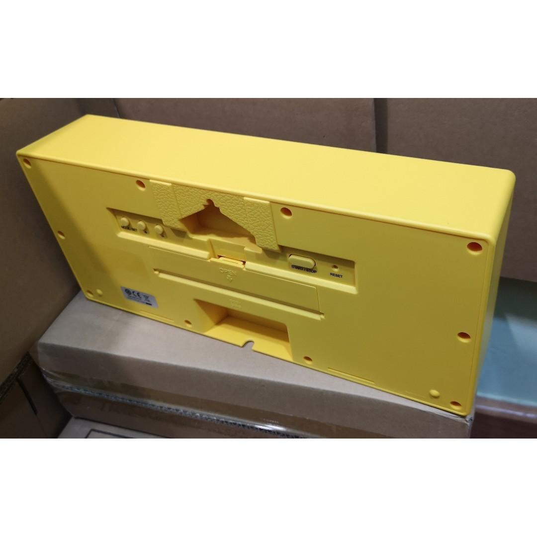 Seiko QHL073Y Digital Clock, Furniture & Home Living, Home Decor