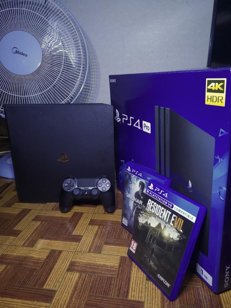 Sony Playstation 4 PRO 4K HDR 1Tb, Video Gaming, Video Game Consoles