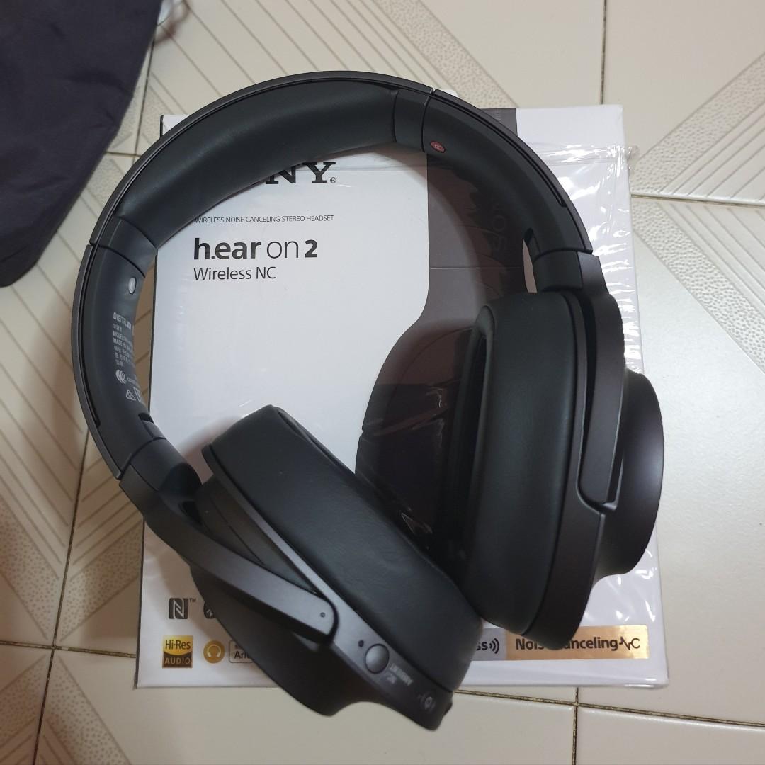 Sony Wh H900n H Ear On 2 Wireless Nc Headphones Black Electronics Others On Carousell
