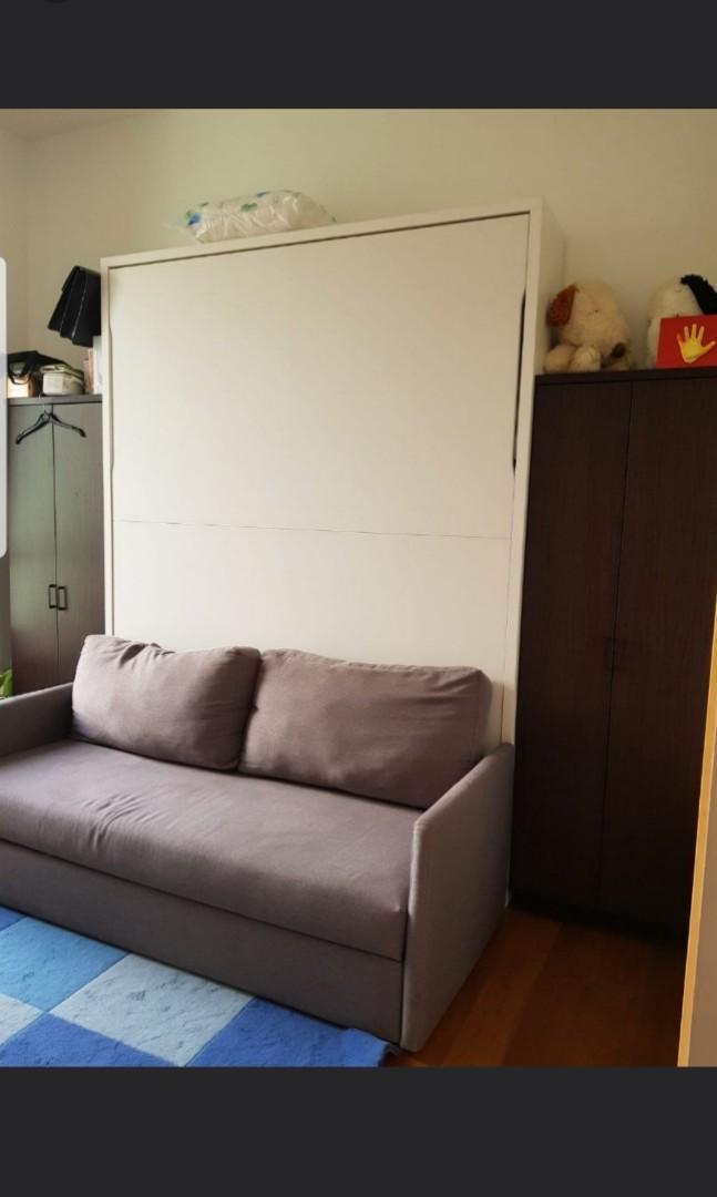 SPACEMAN Murphy Bed with Storage Sofa Set ↩ SELLING CHEAP ...