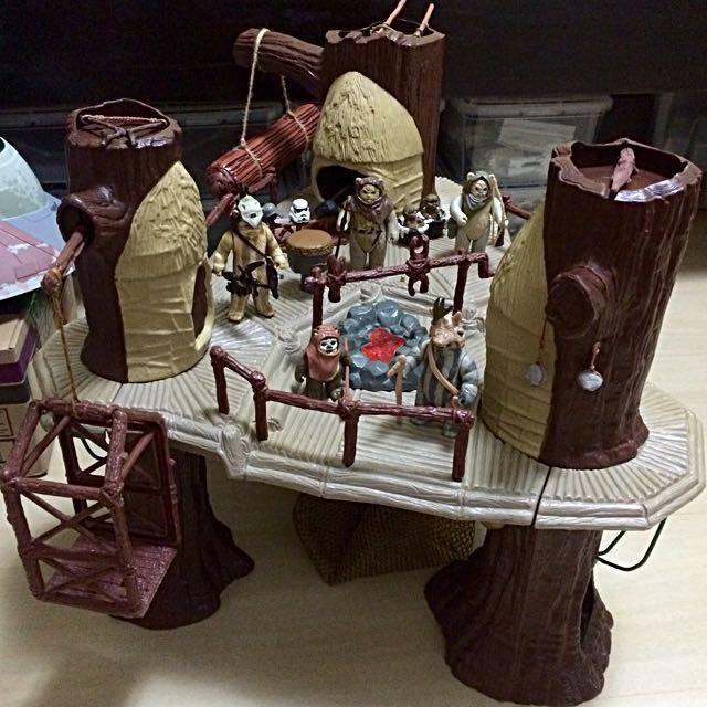 Star wars ewok village 1983 clearance