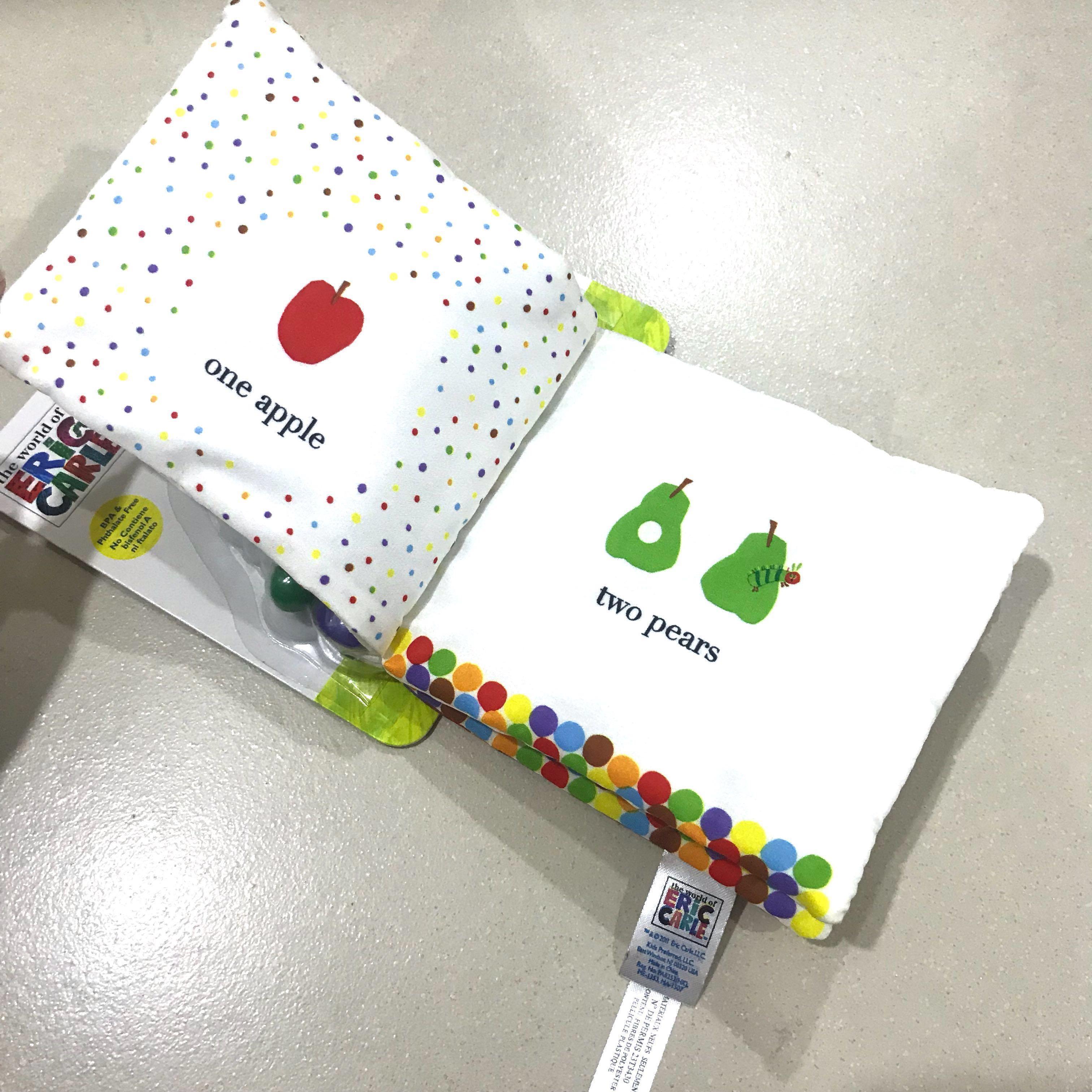 The Very Hungry Caterpillar Soft Book, Babies & Kids, Infant Playtime on Carousell
