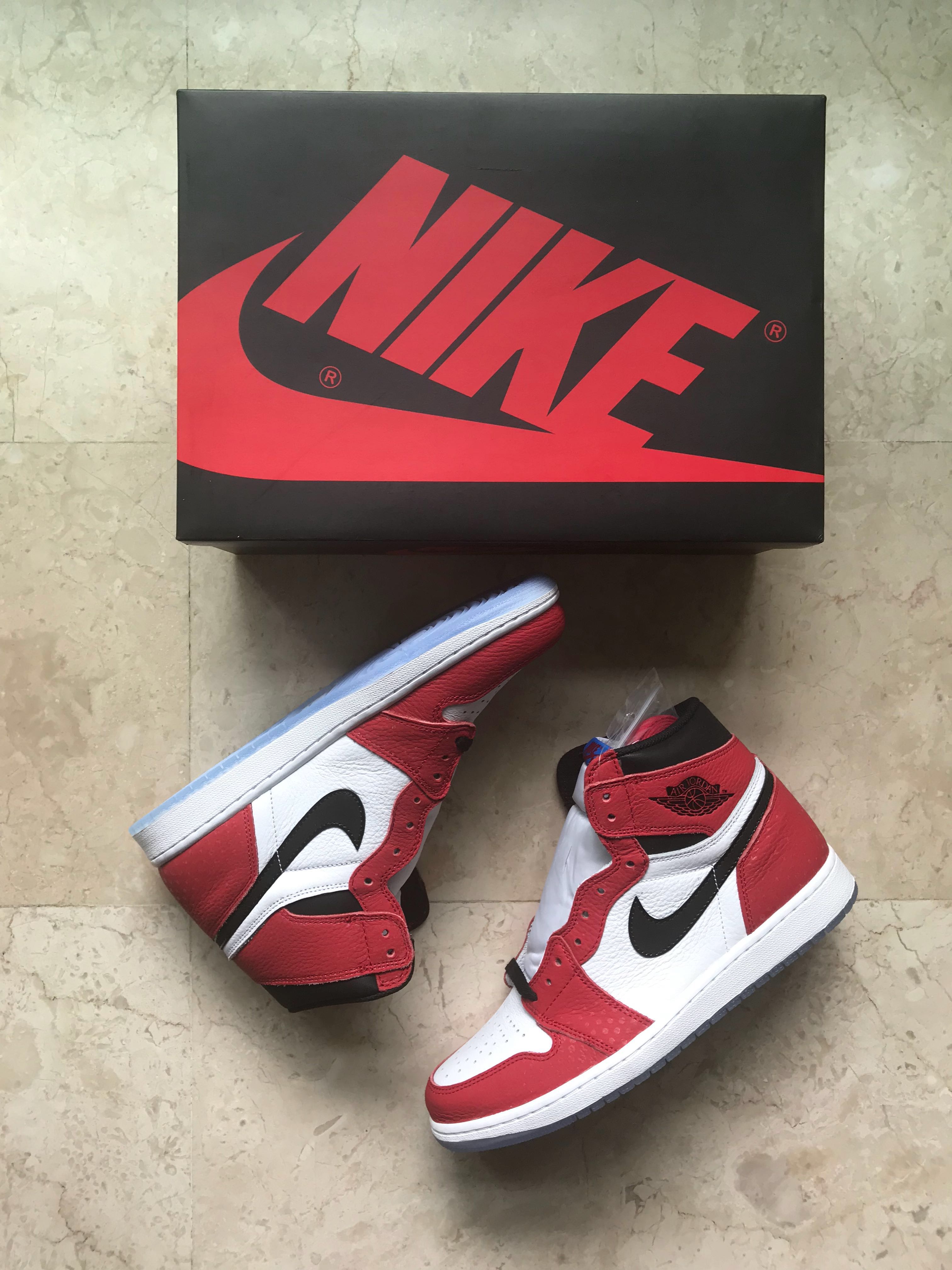nike air jordan spiderman