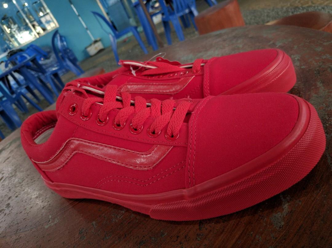 red vans limited edition