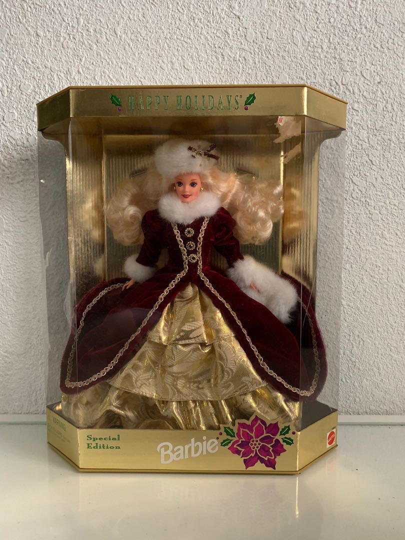 holiday barbie vintage