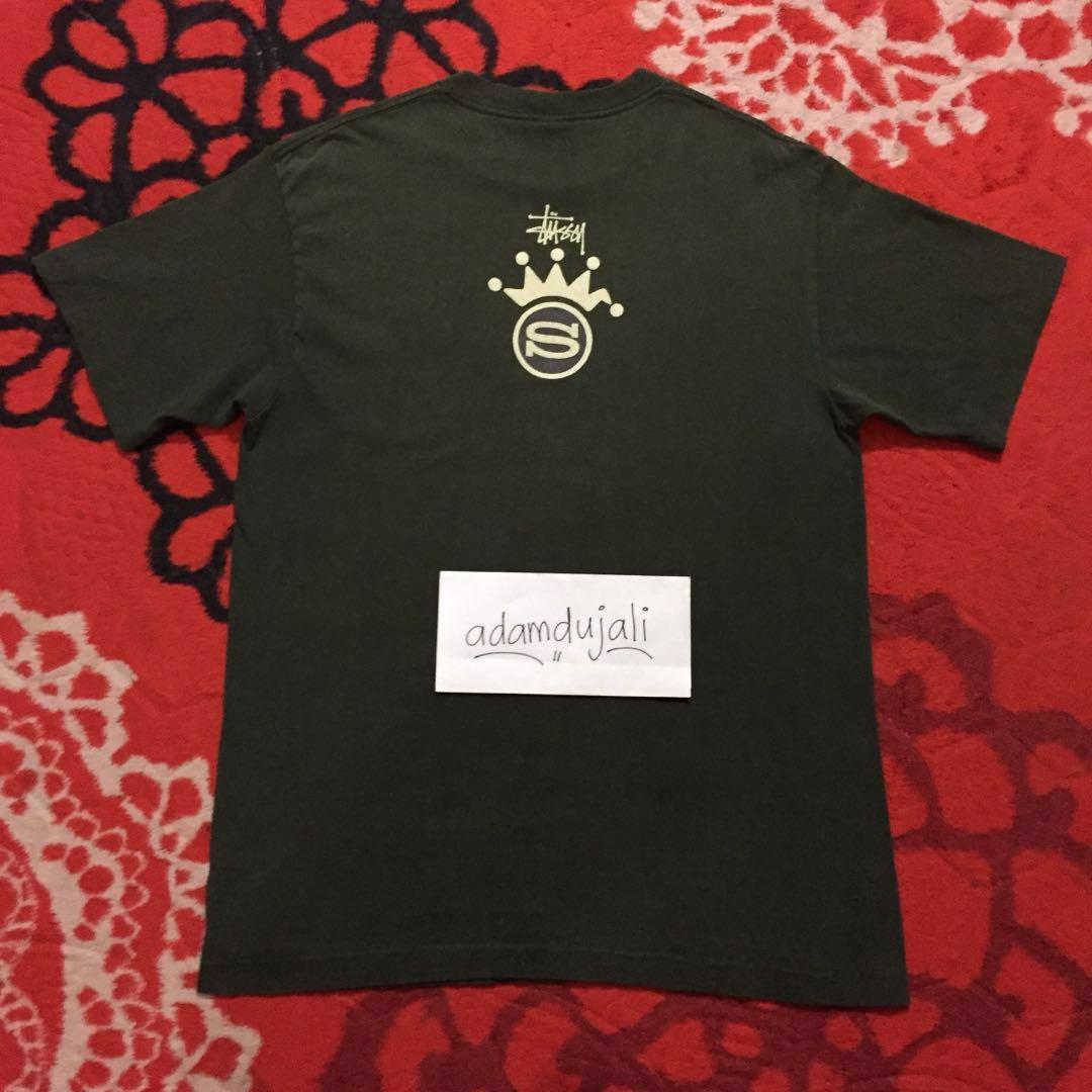 stussy s crown tee