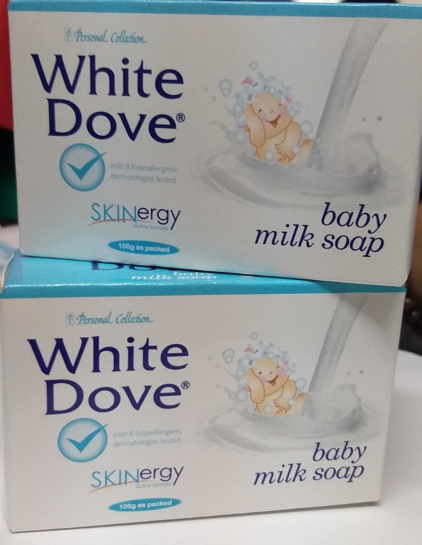 white dove baby milk soap