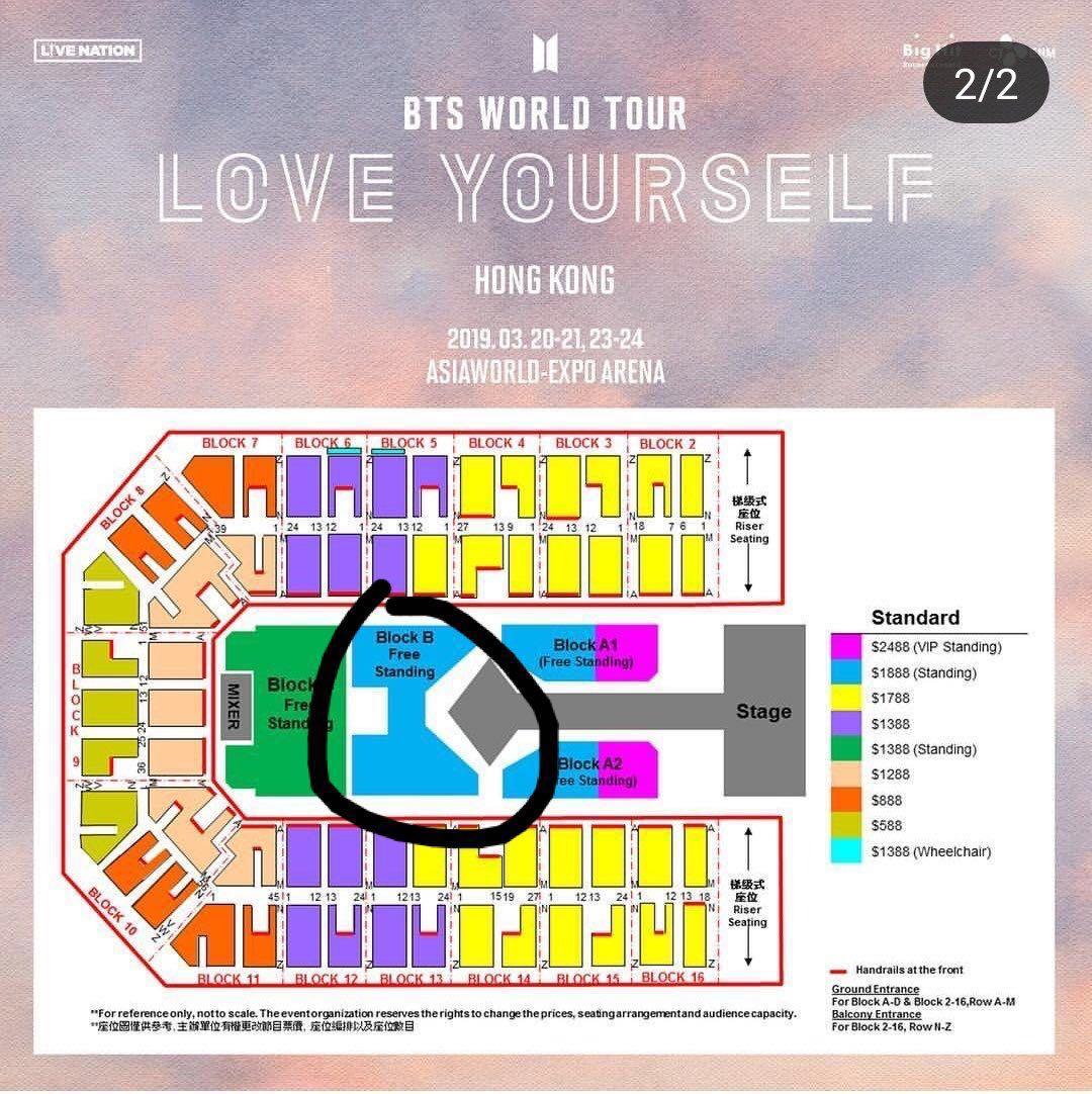 Wts 1 Block B Ticket To Bts Ly Tour Hong Kong Hobbies Toys Memorabilia Collectibles Fan Merchandise On Carousell Wts 1 Block B Ticket To Bts Ly Tour Hong Kong Hobbies Toys Memorabilia Collectibles Fan Merchandise On Carousell