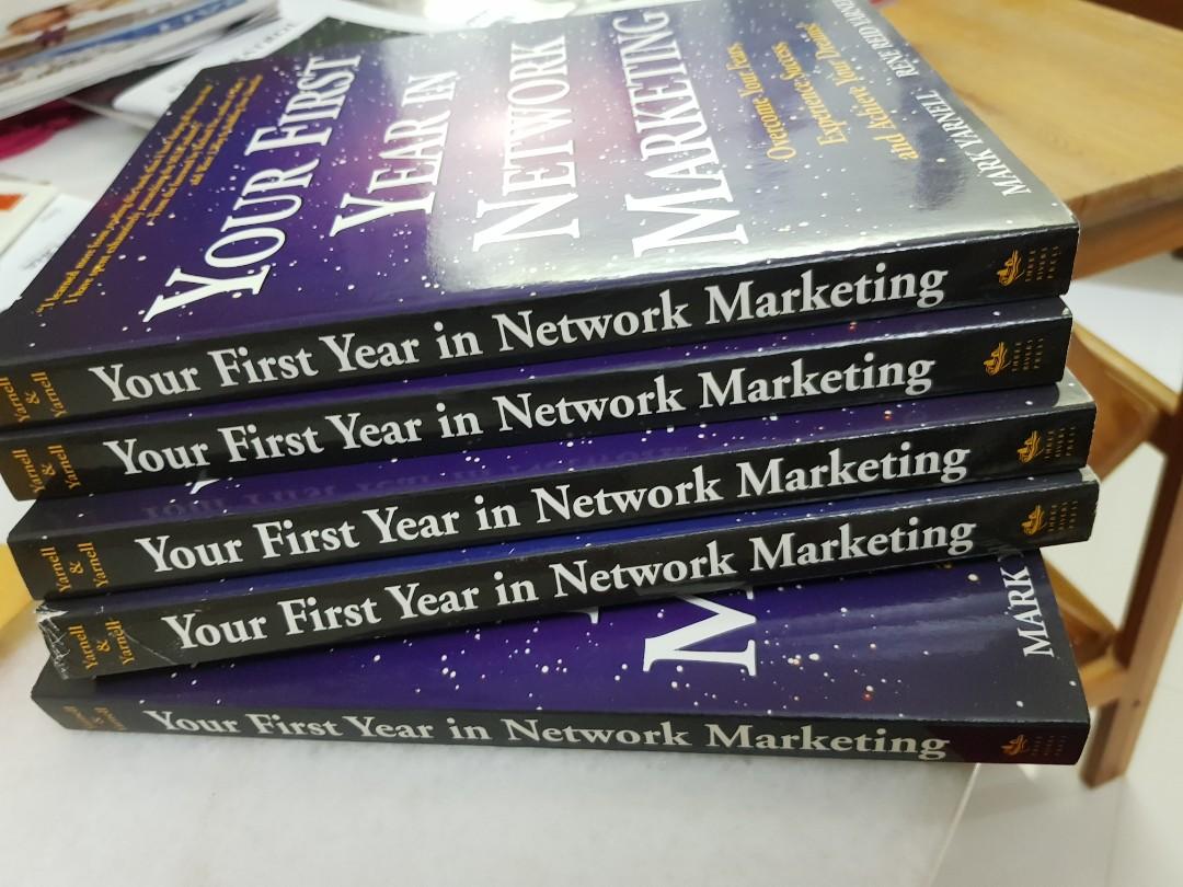 Your First Year In Network Marketing Books Stationery Fiction On Carousell