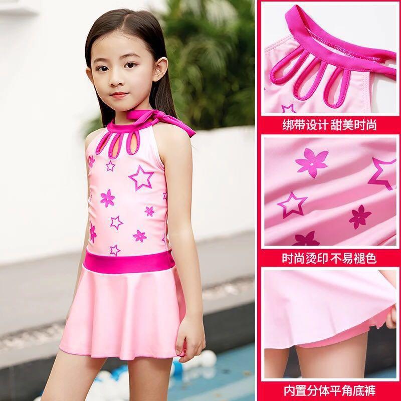 YUKE Little girl swim dress 4-7years