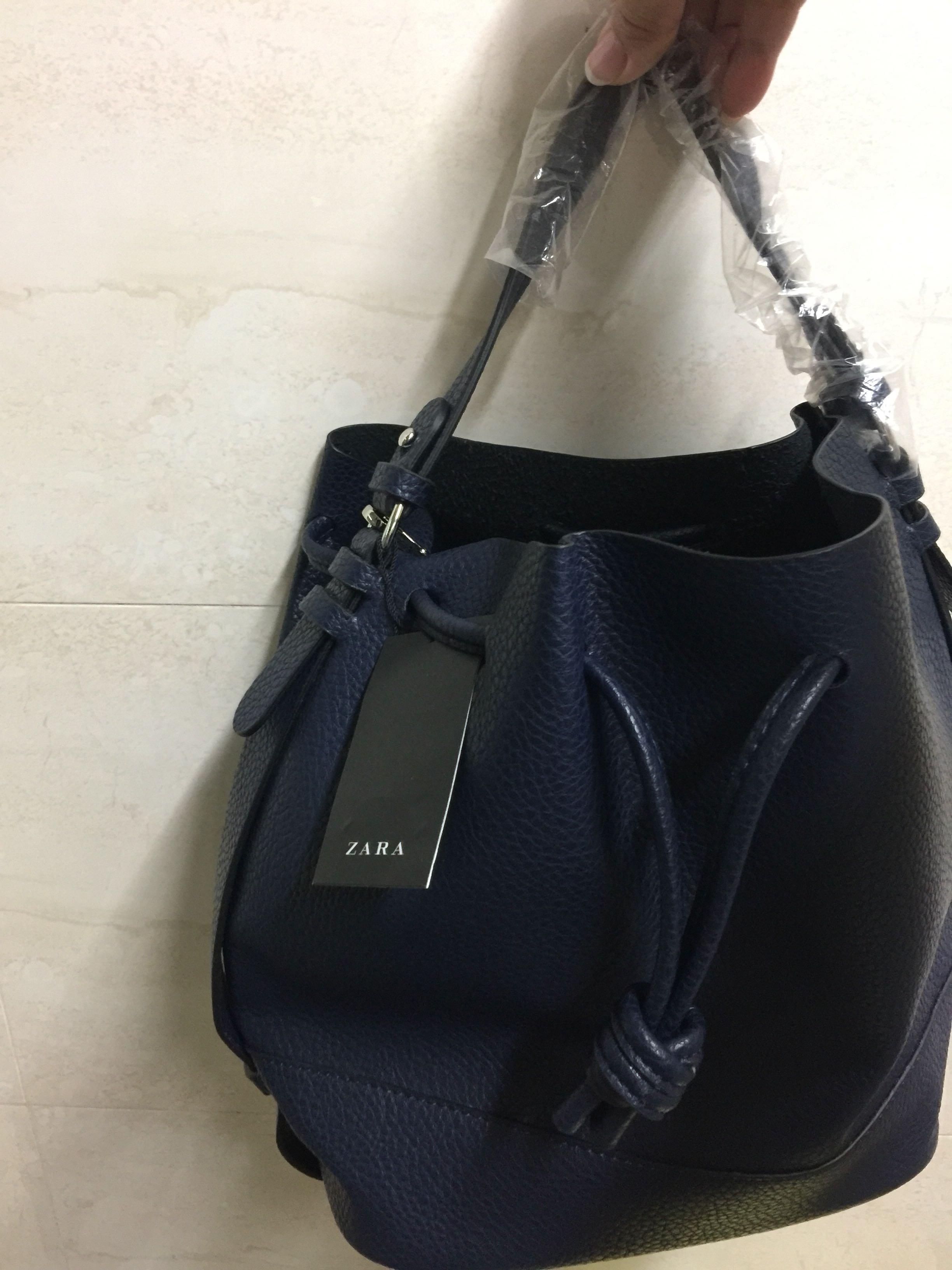 Zara drawstring bag sales