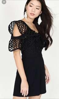 MDS black romper