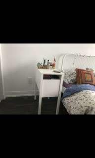 BRAND NEW white nightstand table/ bed side table/ bedside BRAND NEW white nightstand table/ bed side table/ bedside
