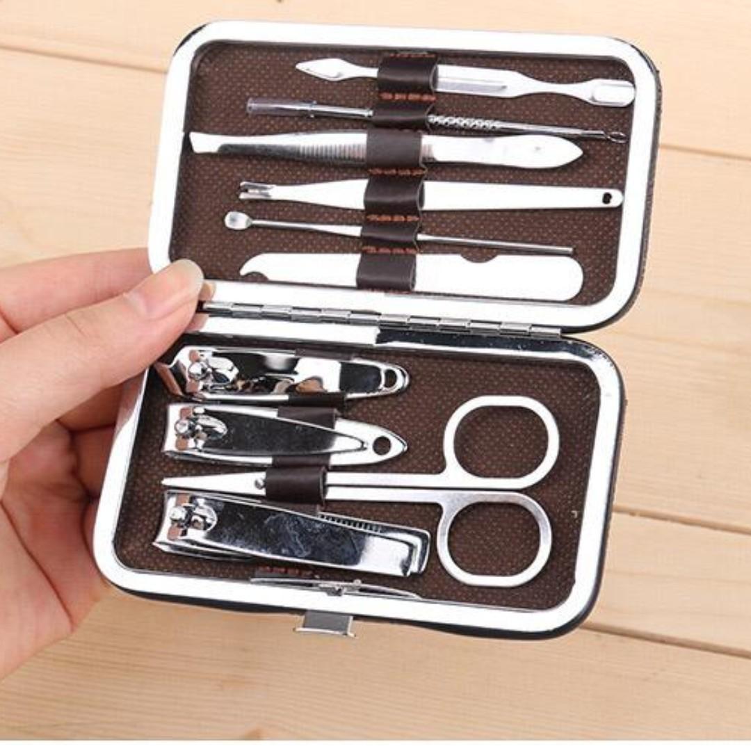 manicure pedicure set nail clippers stainless steel manicure kit