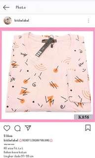 Kaos motif murah
