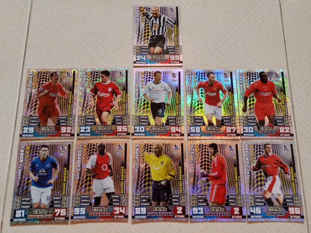 #440 sol Campbell-record Breaker Match ATTAX 2014//15 premier League