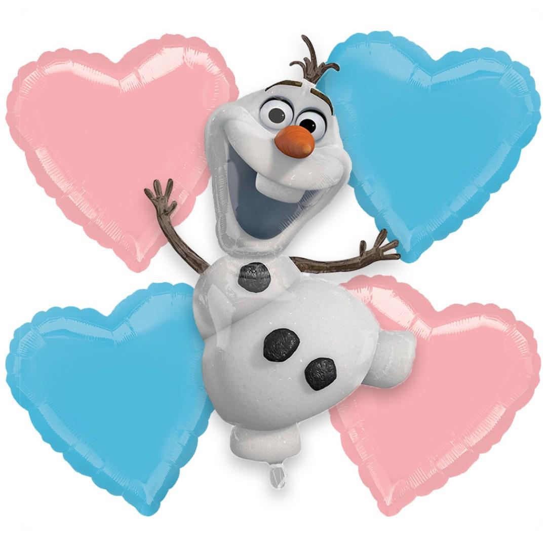 20 Off Frozen Disney Princess Snowman Olaf Foil Balloon Bouquet