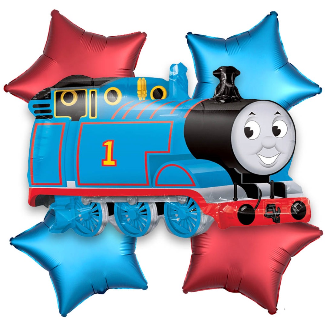 Foil Balloon Display Table Decoration Thomas The Tank Engine No