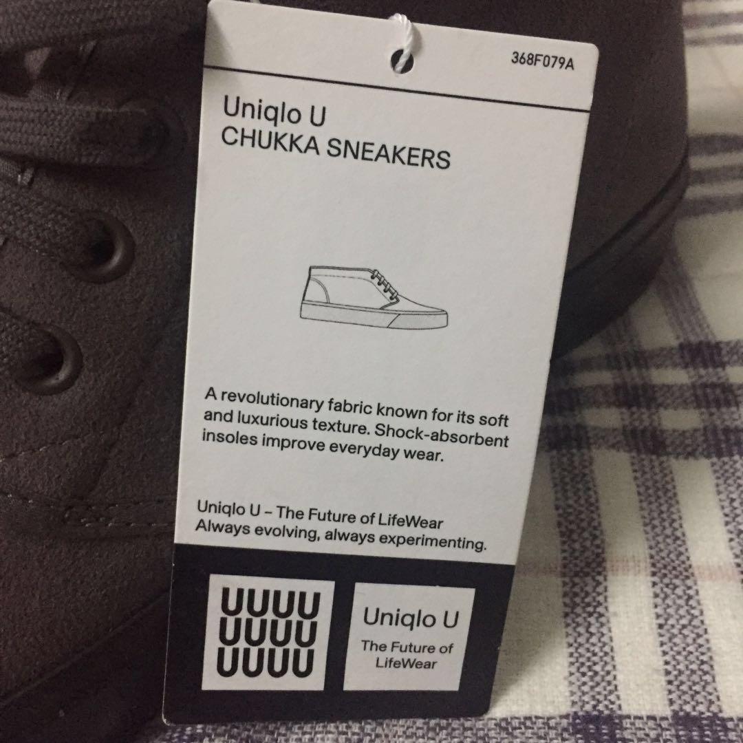 Uniqlo chukka sneakers clearance review