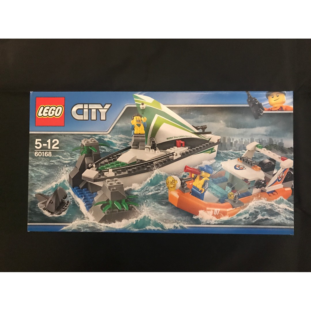 lego sailboat rescue