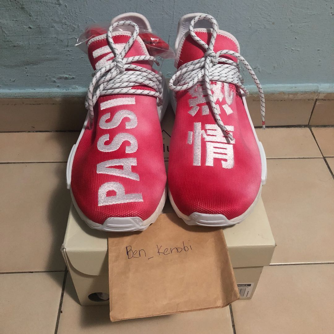 Adidas PW Human Race NMD , CHINA (PASSION Red) US8.5, Men's Footwear, Carousell