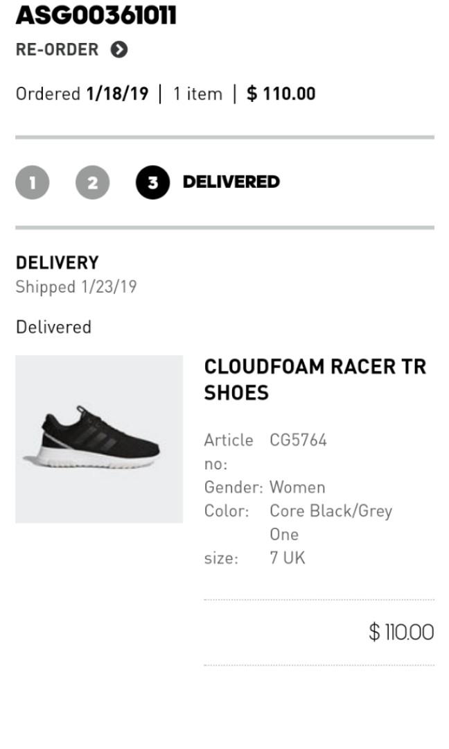 adidas women's cloudfoam racer tr shoes