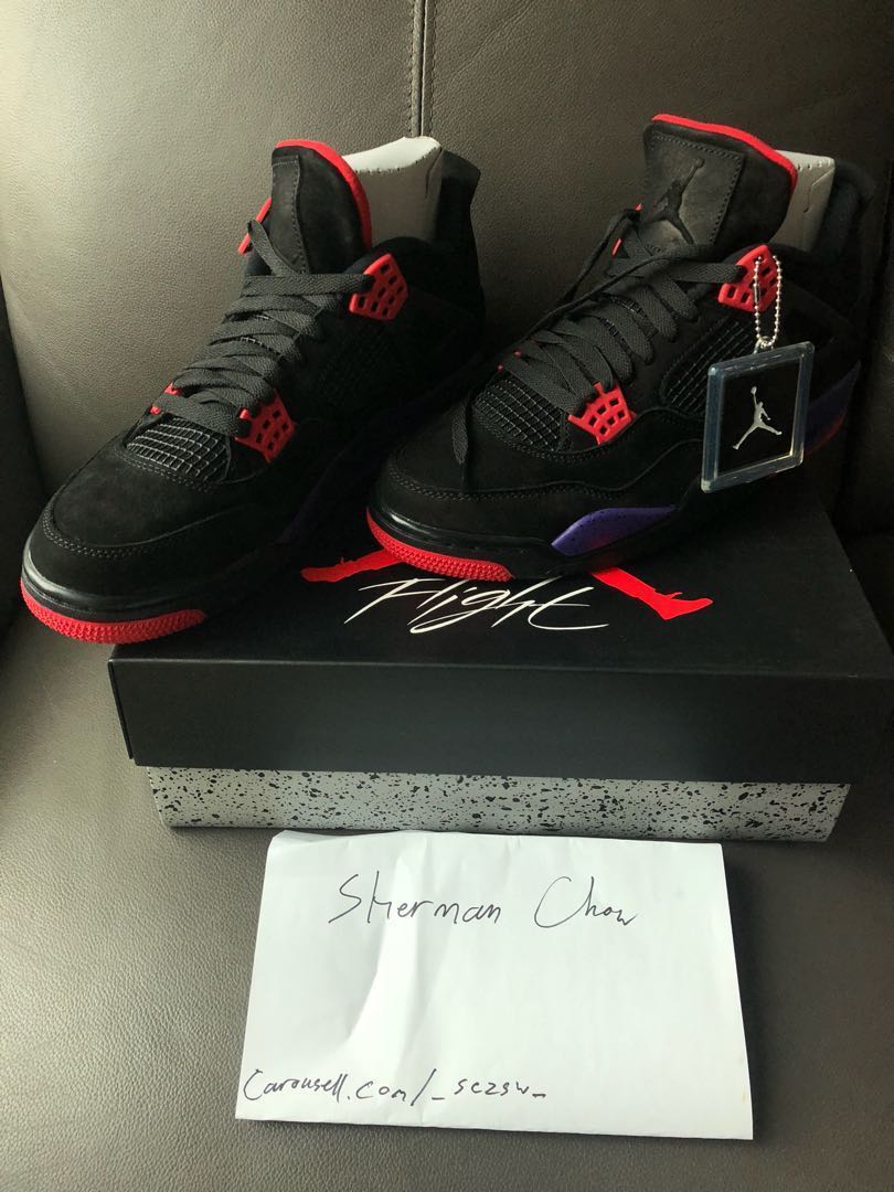Nike air jordan clearance 4 retro nrg raptors