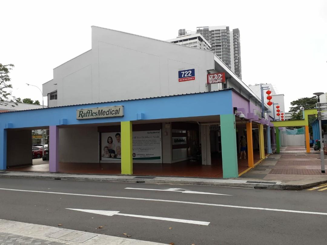 Ang mo kio central block 722 shop house (560722), Property, Rentals