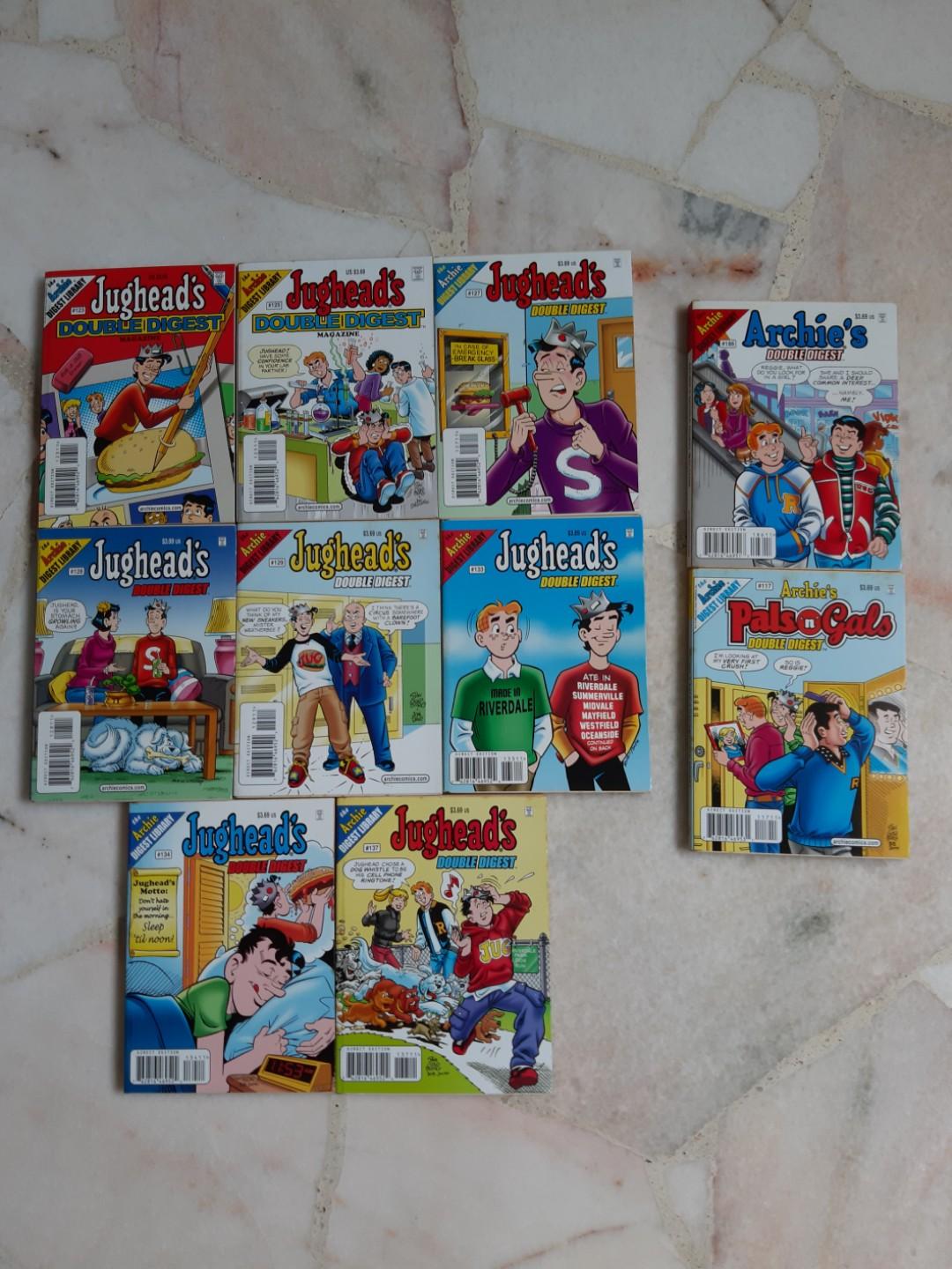 Archie S Jughead S Double Digest Magazine Books Stationery Comics Manga On Carousell
