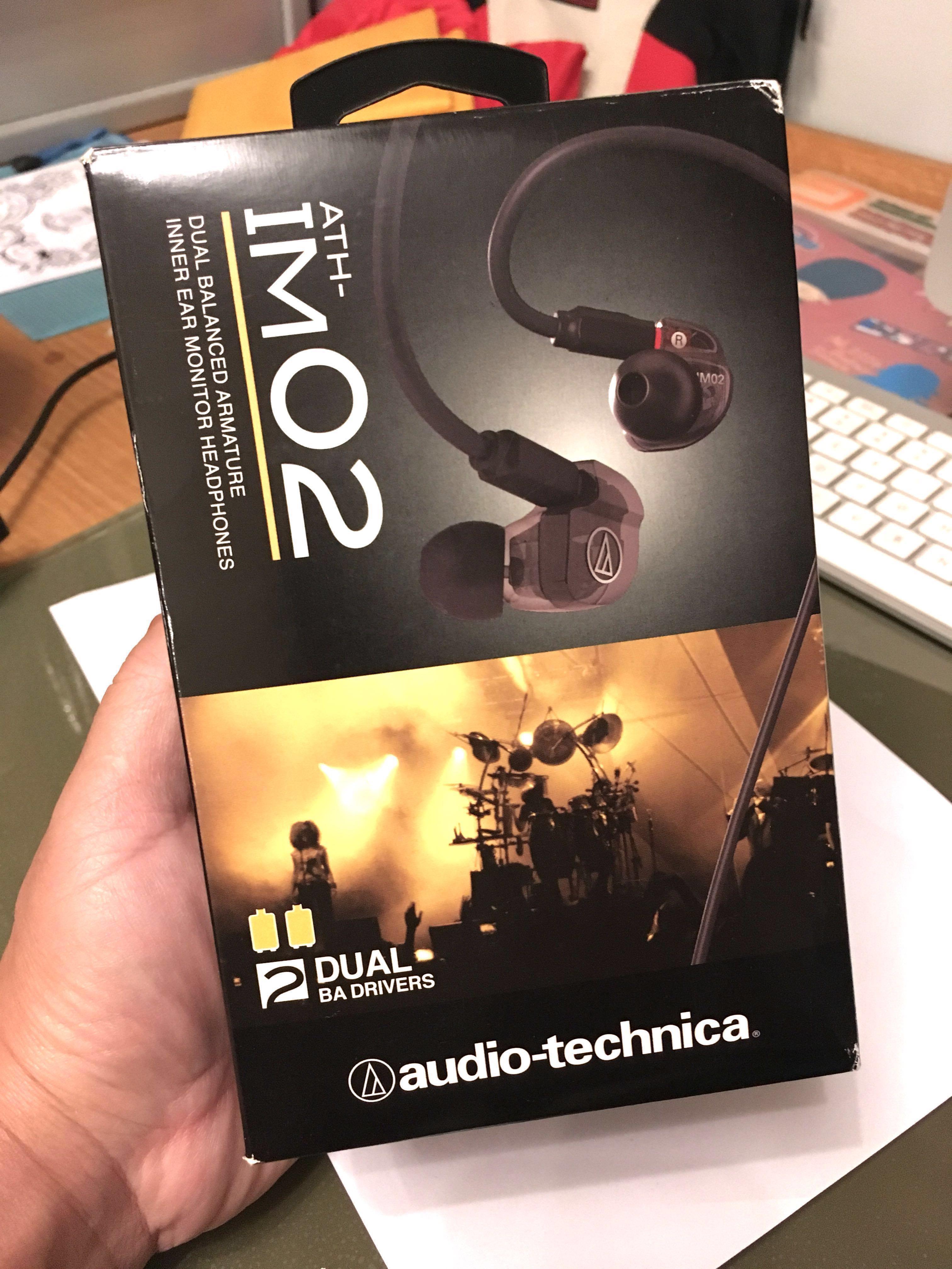 Audio Technica 鐵三角 ATHIM02, 音響器材, 可攜式音響設備 Carousell