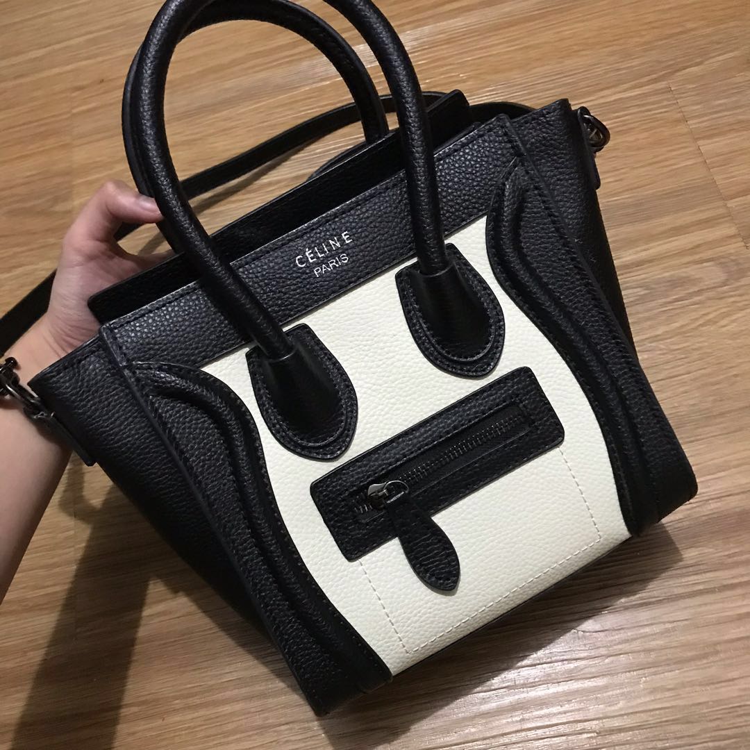 celine black and white