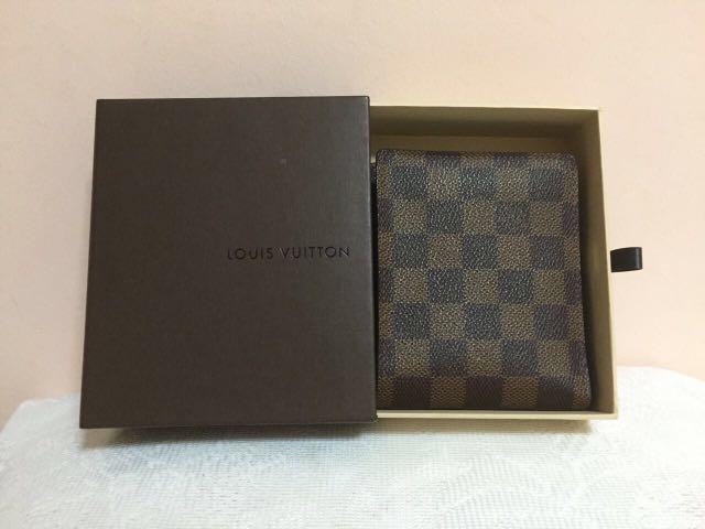 Louis Vuitton Damier Ebene Florin Wallet Louis Vuitton