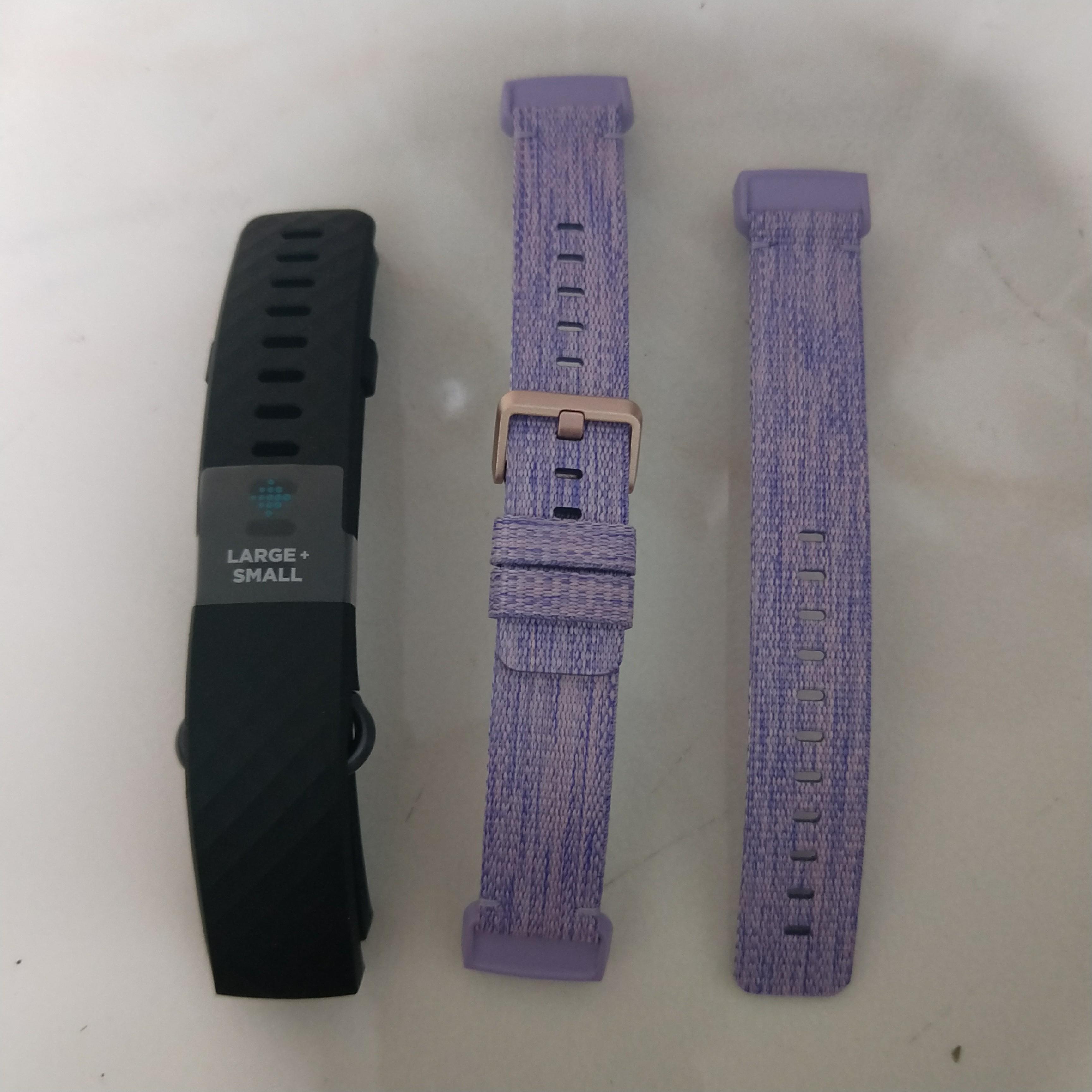 fitbit charge 3 charcoal woven band